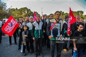 قافله عزاداران رضوی اصفهان در سوگ شهادت امام رضا(ع)