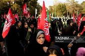 قافله عزاداران رضوی اصفهان در سوگ شهادت امام رضا(ع)