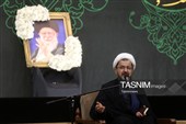 سوگواری زائران حرم کریمه اهل‌بیت در شام شهادت امام رضا(ع)