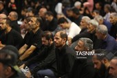 سوگواری زائران حرم کریمه اهل‌بیت در شام شهادت امام رضا(ع)