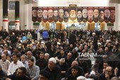 سوگواری زائران حرم کریمه اهل‌بیت در شام شهادت امام رضا(ع)