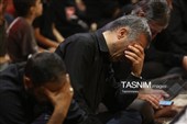 سوگواری زائران حرم کریمه اهل‌بیت در شام شهادت امام رضا(ع)