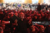 سوگواری زائران حرم کریمه اهل‌بیت در شام شهادت امام رضا(ع)