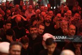 سوگواری زائران حرم کریمه اهل‌بیت در شام شهادت امام رضا(ع)