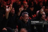 سوگواری زائران حرم کریمه اهل‌بیت در شام شهادت امام رضا(ع)