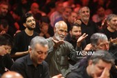 سوگواری زائران حرم کریمه اهل‌بیت در شام شهادت امام رضا(ع)