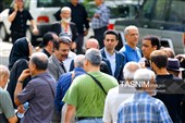 مراسم تشییع پیکر زنده‌یاد ایرج خواجه امیری