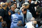مراسم تشییع پیکر زنده‌یاد ایرج خواجه امیری
