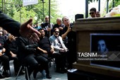 مراسم تشییع پیکر زنده‌یاد ایرج خواجه امیری