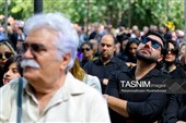 مراسم تشییع پیکر زنده‌یاد ایرج خواجه امیری