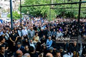 مراسم تشییع پیکر زنده‌یاد ایرج خواجه امیری