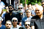 مراسم تشییع پیکر زنده‌یاد ایرج خواجه امیری