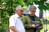 مراسم تشییع پیکر زنده‌یاد ایرج خواجه امیری