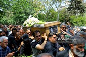 مراسم تشییع پیکر زنده‌یاد ایرج خواجه امیری