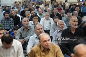 حضور پرشور مردم اردبیل در نماز جمعه23مرداد به امامت آیت‌الله عاملی در قاب تصویر
