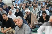حضور پرشور مردم اردبیل در نماز جمعه23مرداد به امامت آیت‌الله عاملی در قاب تصویر