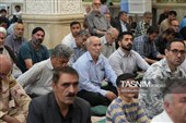 حضور پرشور مردم اردبیل در نماز جمعه23مرداد به امامت آیت‌الله عاملی در قاب تصویر
