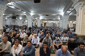 حضور پرشور مردم اردبیل در نماز جمعه23مرداد به امامت آیت‌الله عاملی در قاب تصویر
