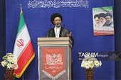 حضور پرشور مردم اردبیل در نماز جمعه23مرداد به امامت آیت‌الله عاملی در قاب تصویر