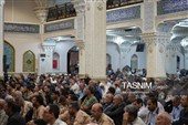 حضور پرشور مردم اردبیل در نماز جمعه23مرداد به امامت آیت‌الله عاملی در قاب تصویر