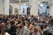 حضور پرشور مردم اردبیل در نماز جمعه23مرداد به امامت آیت‌الله عاملی در قاب تصویر
