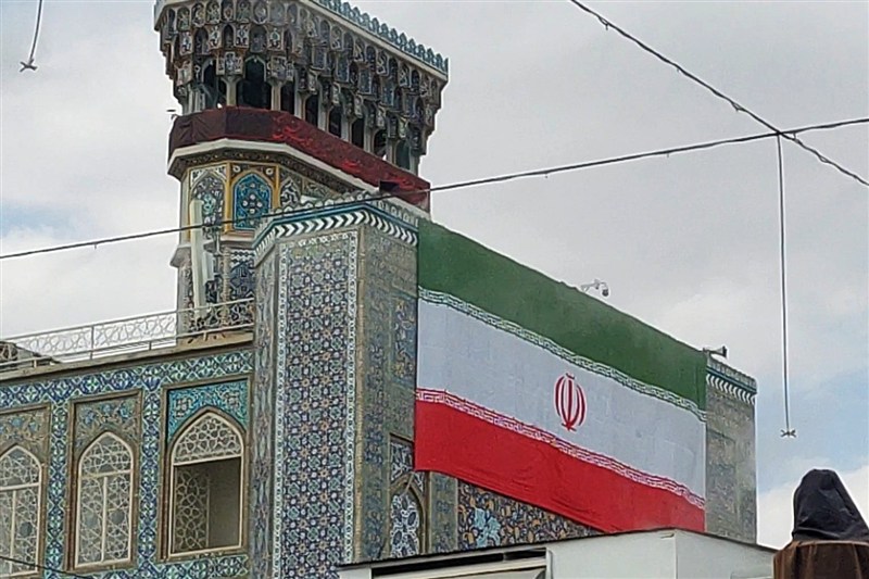 حال و هوای عصرگاهی صحن آزادی حرم مطهر رضوی در مشهد مقدس