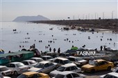 مسافران تابستانی دریاچه ارومیه