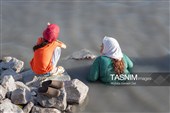 مسافران تابستانی دریاچه ارومیه