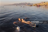 مسافران تابستانی دریاچه ارومیه