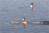 مسافران تابستانی دریاچه ارومیه