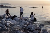 مسافران تابستانی دریاچه ارومیه
