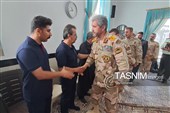 تشییع پیکر مرزبان شهید علی باوه‌ای در کردستان