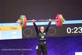 President Lauds Iranian Girls for Asian Weightlifting Runner-Up Finish