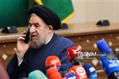 حجت‌الاسلام سیدمحمدرضا میرتاج‌الدینی، مشاور حقوقی رئیس مجلس شورای اسلامی در جلسه هماهنگی و برنامه‌ریزی اربعین آقای شهید ایران