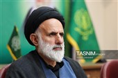 حجت‌الاسلام سیدمظاهر حسینی، نماینده دفتر مقام معظم رهبری در جلسه هماهنگی و برنامه‌ریزی اربعین آقای شهید ایران