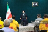 دیدار جمعی از آزادگان با نماینده ولی فقیه در خراسان جنوبی