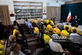 دیدار جمعی از آزادگان با نماینده ولی فقیه در خراسان جنوبی