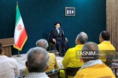دیدار جمعی از آزادگان با نماینده ولی فقیه در خراسان جنوبی