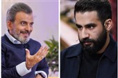 شهیدی‌فرد و مداح معروف در اپیزود «بی‌چهرگان» سریال جنگی