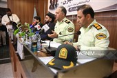 نشست خبری فرمانده انتظامی اصفهان به روایت تصویر