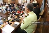 نشست خبری فرمانده انتظامی اصفهان به روایت تصویر