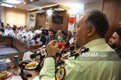 نشست خبری فرمانده انتظامی اصفهان به روایت تصویر