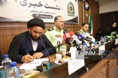 نشست خبری فرمانده انتظامی اصفهان به روایت تصویر