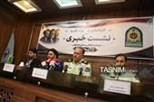 نشست خبری فرمانده انتظامی اصفهان به روایت تصویر