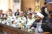 نشست خبری فرمانده انتظامی اصفهان به روایت تصویر