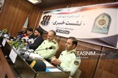 نشست خبری فرمانده انتظامی اصفهان به روایت تصویر