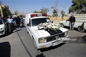 مراسم تشییع پیکر مادر شهیدان چنگیزی درهمدان