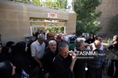 مراسم تشییع پیکر مادر شهیدان چنگیزی درهمدان