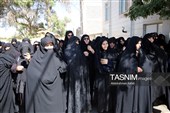 مراسم تشییع پیکر مادر شهیدان چنگیزی درهمدان