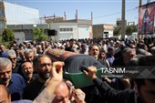 مراسم تشییع پیکر مادر شهیدان چنگیزی درهمدان